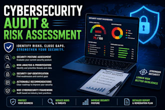 perform a cybersecurity audit and risk assessment