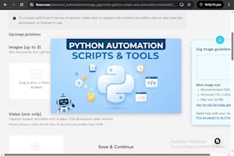 write python scripts and automation tools