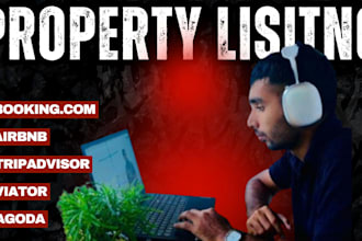 list your property in airbnb bookingcom agoda