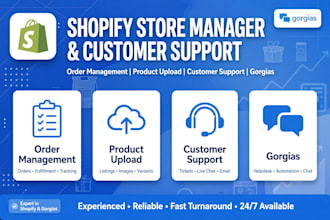 be your shopify customer support agent