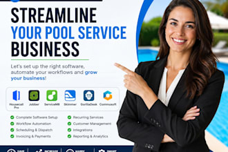 setup pool service housecall pro jobber servicem8 skimmer gorilladesk commusoft