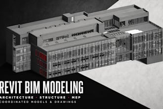 create coordinated revit bim models for architecture structure and mep