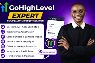 gohighlevel virtual assistant ghl workflow expert CRM automation va
