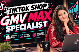 setup and optimize your tiktok shop gmv max ads