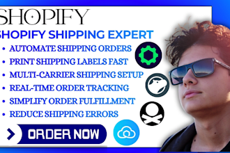 setup shopify shipping sendcloud shippo shipstation packlink pro hideship