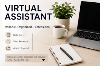 be your virtual assistant for administrative tasks