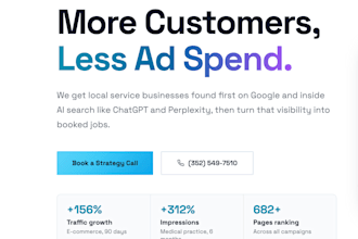 drive conversions with SEO GEO website build