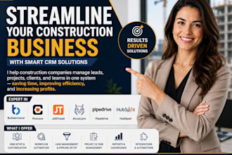 do construction CRM buildertrend procore jobtread acculynx pipedrive hubspot
