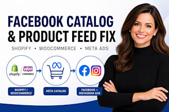 fix facebook catalog shopify woocommerce product feed for meta ads meta pixel