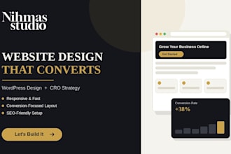 design a responsive, conversion optimized wordpress website