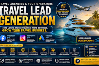 travel agency leads travel crm booking leads travel facebook ads google ads