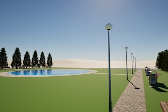 do 3d architectural modeling and landscape design in sketchup