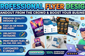 do professional flyer designs