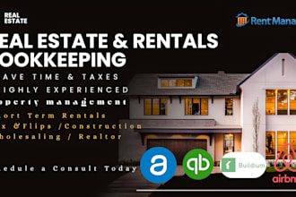 do real estate and rental property bookkeeping