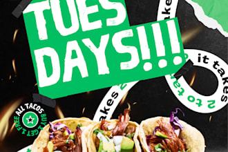 design your flyer or menu in 24 hours