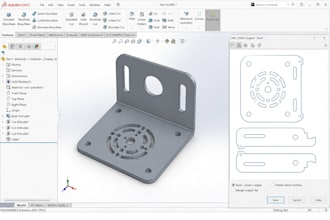 create dxf files for laser cutting, plasma cutting and metal fabrication