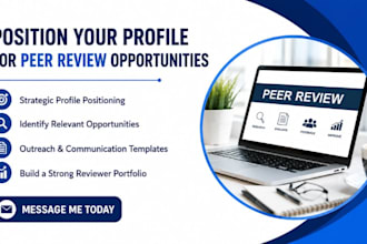 help with peer reviewer in a peer reviewed journal to support your eb1 petition
