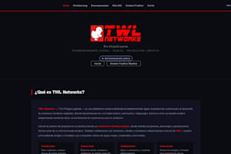 build a modern responsive website