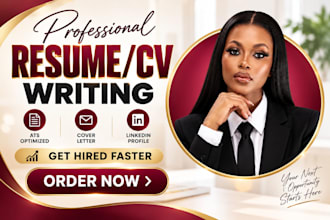 write resume, CV for healthcare, IT, nursing, engineering and project management