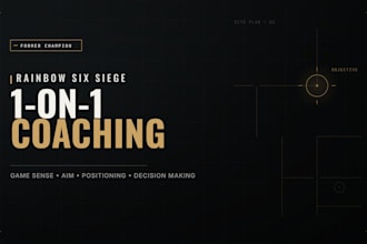coach you in rainbow six siege and help you improve