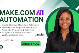build custom automation with make com and n8n integrations