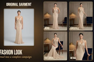 create premium ai product and fashion photography