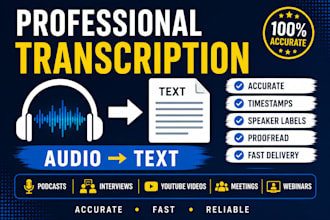 accurately transcribe your audio or video with timestamps