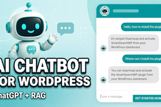 develop ai powered chatbot for your wordpress site