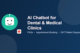 build an ai chatbot for dental and medical clinics