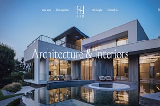 build squarespace architecture website interior design construction website
