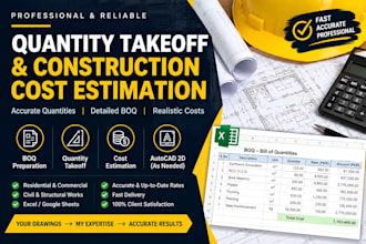 do accurate quantity takeoff and construction cost estimation