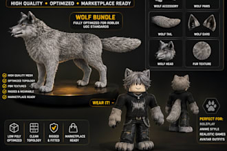 make a simple roblox ugc bundle in blender