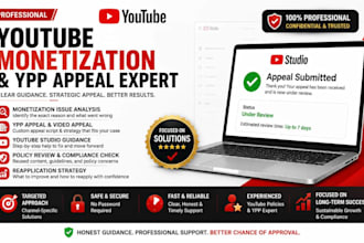 fix reuse content issue with ypp appeal and youtube mentalization issues, studio