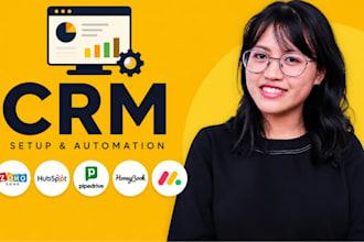 do zoho crm setup hubspot crm automation pipedrive suiteda honeybook expert