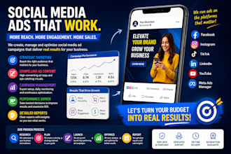 create social media sponsored adverts