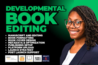 development editor and book formatting, novel editing, manuscript review