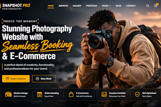 design photography website wedding portfolio website online booking drone web