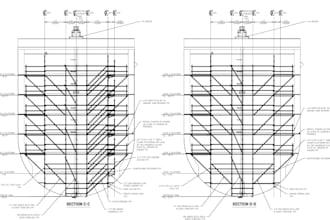 do structural calculations and autocad drafting
