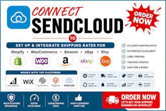 setup sendcloud shipping rates for shopify, woocommerce, amazon, ebay and etsy