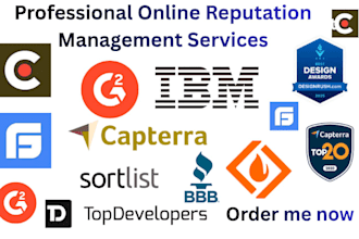 optimize your clutch g2 bbb techbemoth  sourgeforce capterra ORM brand presence