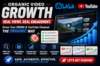 do organic country targeted bilibili channel promotion youtube channel promotion