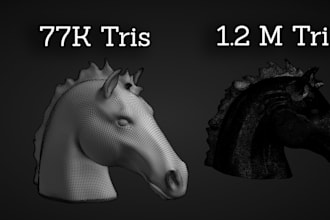 do 3d retopology, mesh decimation, and clean quad topology