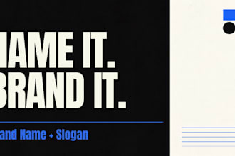 find unique brand names and catchy slogans