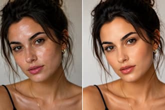 professionally retouch photos and enhance portraits in photoshop