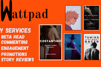 read, interact, review and comment on wattpad story, inkitt, ao3, royal road