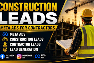 generate construction leads with meta ads for contractors and builders