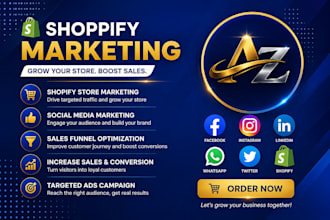 do shopify marketing to increase, sales and conversions
