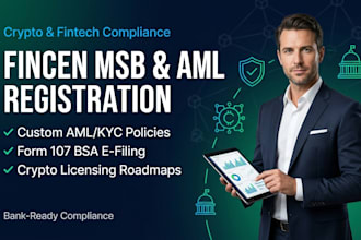 do canada msb fincen,  registration, aml compliance policy, and crypto licensing