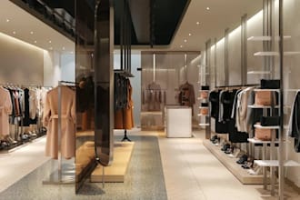 design clothing store,retail 3d rendering,fashion boutique,jewelry showroom,shop