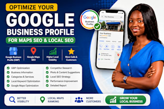 optimize gmb profile, gbp creation, google map citation, local SEO